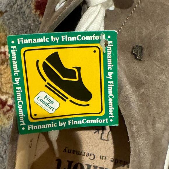 Finn Comfort Ikebukuro Oxide Soft Casual Shoes Leather Size W8 /US 10 NWT $402 - Picture 7 of 12